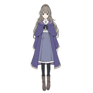 茶髪のおとなしいたれ目な美少女。青いグローブを着て髪型はハーフアップ。